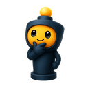 Beep – pensando (escuro)